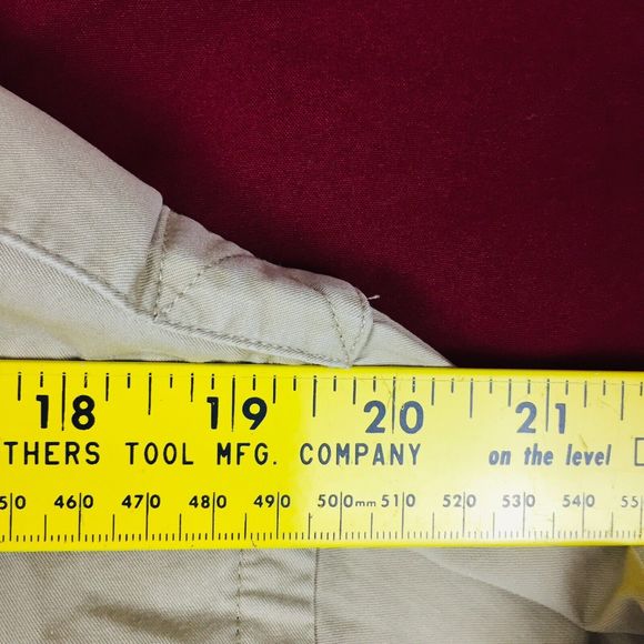 LAUREN RALPH LAUREN Men Beige Button Up Long Sleeve Shirt M LRLMCMLXVII (1967) - Picture 9 of 11